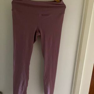 Light pink leggings - never worn - very soft